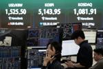 Oil steadies and Asian stocks are mostly lower on mixed signs on Iran