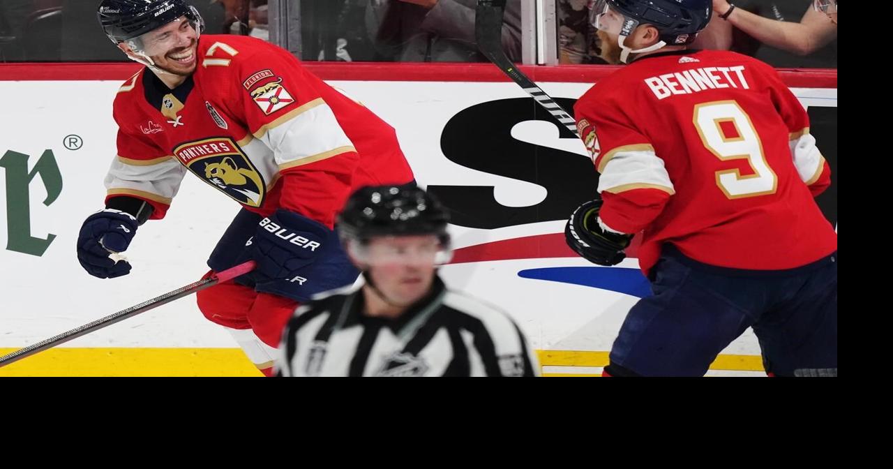 Bobrovsky shines, Panthers blank Oilers 3-0 in Game 1 of Stanley Cup final