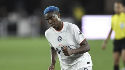 Asisat Oshoala heads to Al-Hilal in the Saudi women's league on transfer from Bay FC