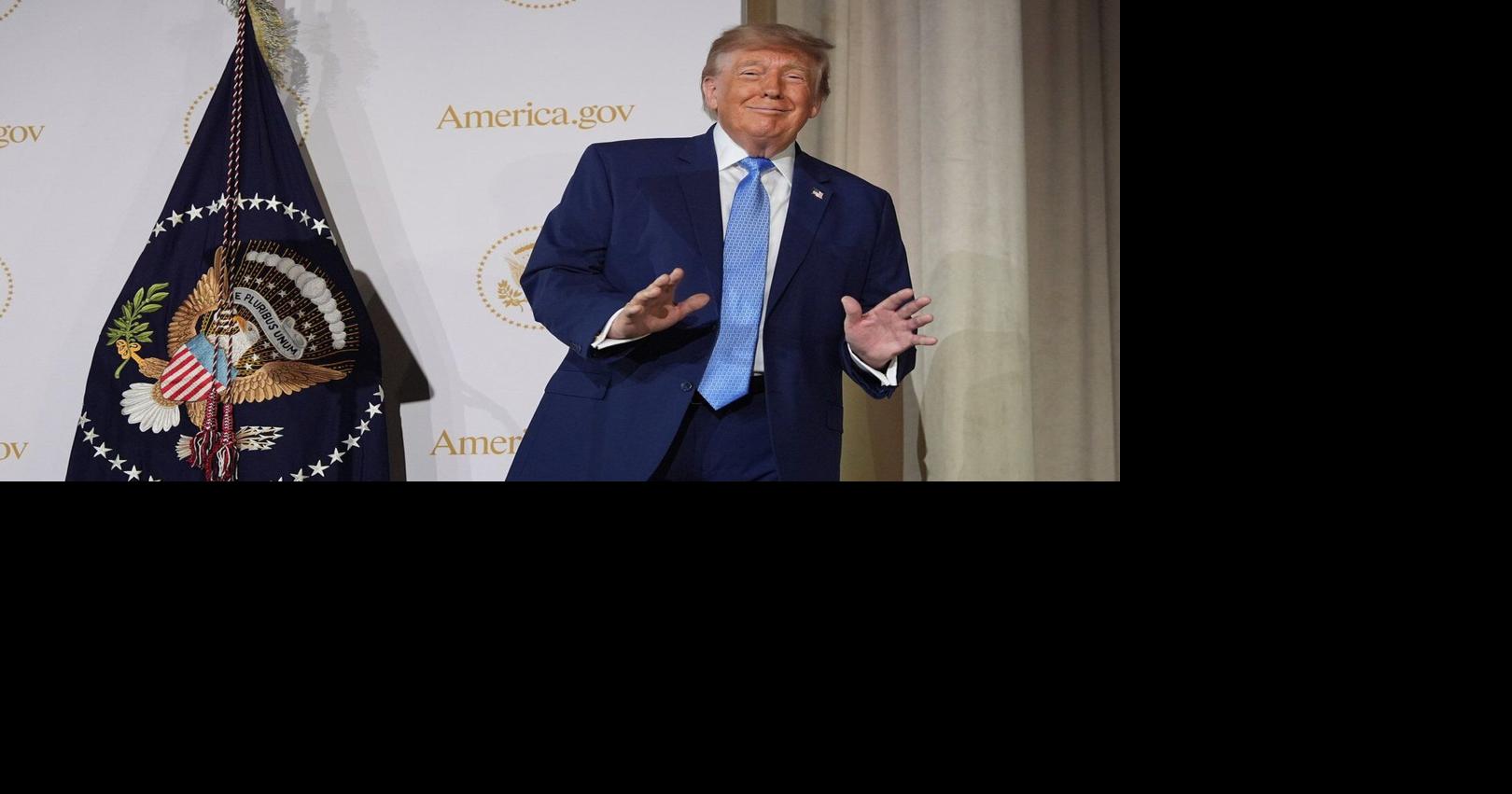 Trump says top tech firms have signed accord to 'self-police' AI development