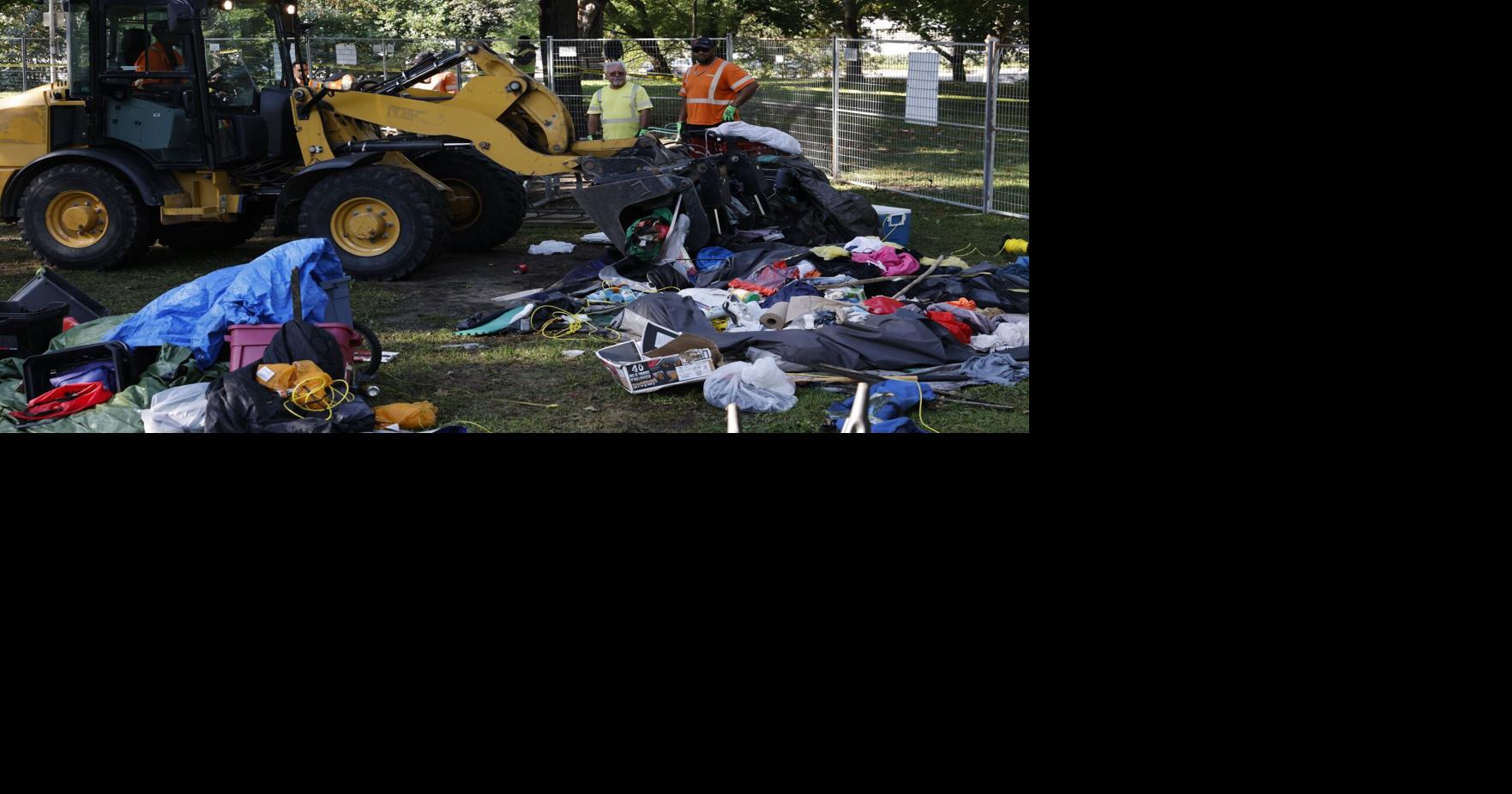 All encampments within a 200-metre radius of a school, playground or daycare will now be subject to the three-strikes rule on shelter offers before clearing.