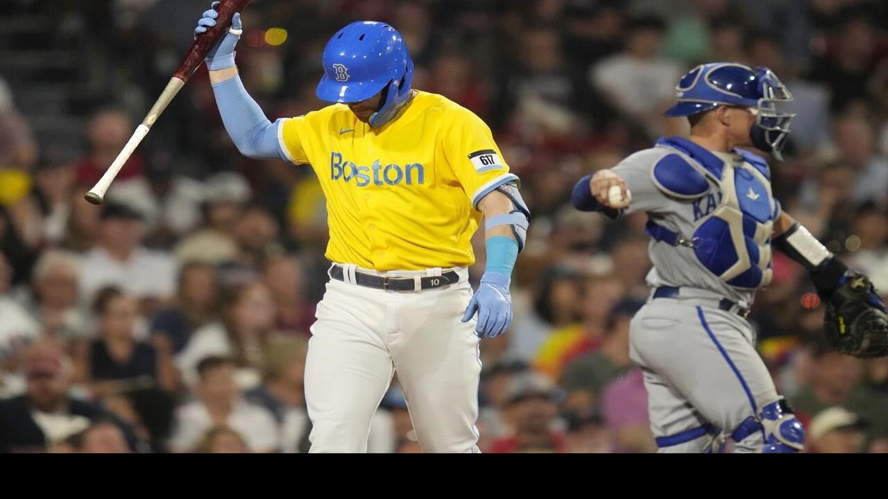 Alex Verdugo drives in 2 runs in the Red Sox's 4-3 victory over the Royals