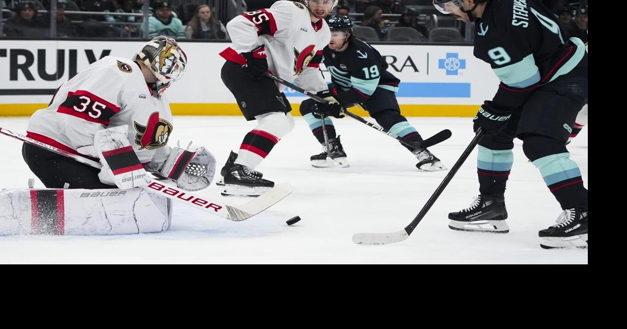 Surging Senators knock off Kraken 3-0