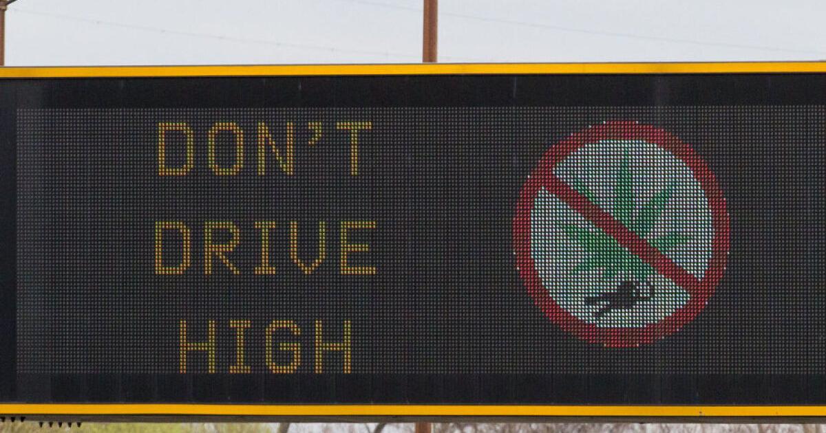 Don’t drive high, Ontario highway signs urge motorists