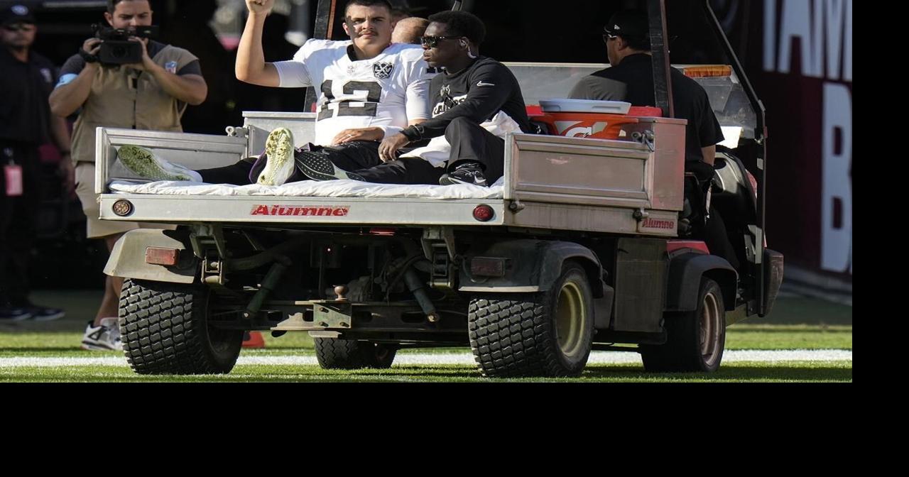 Raiders QB Aidan O'Connell inactive against the Falcons. Desmond Ridder starts vs. former team