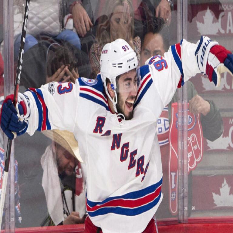 Rangers' Mika Zibanejad has become the center of attention