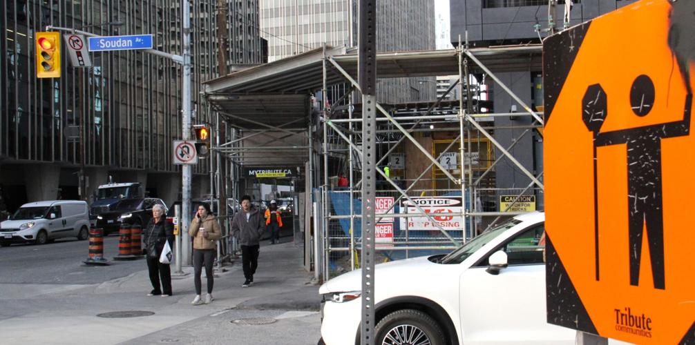 Construction lane closure