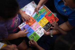 This Head Start center teaches in two languages. A Trump overhaul would require one: English