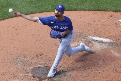 Blue Jays' Nick Sandlin sidelined again with elbow inflammation