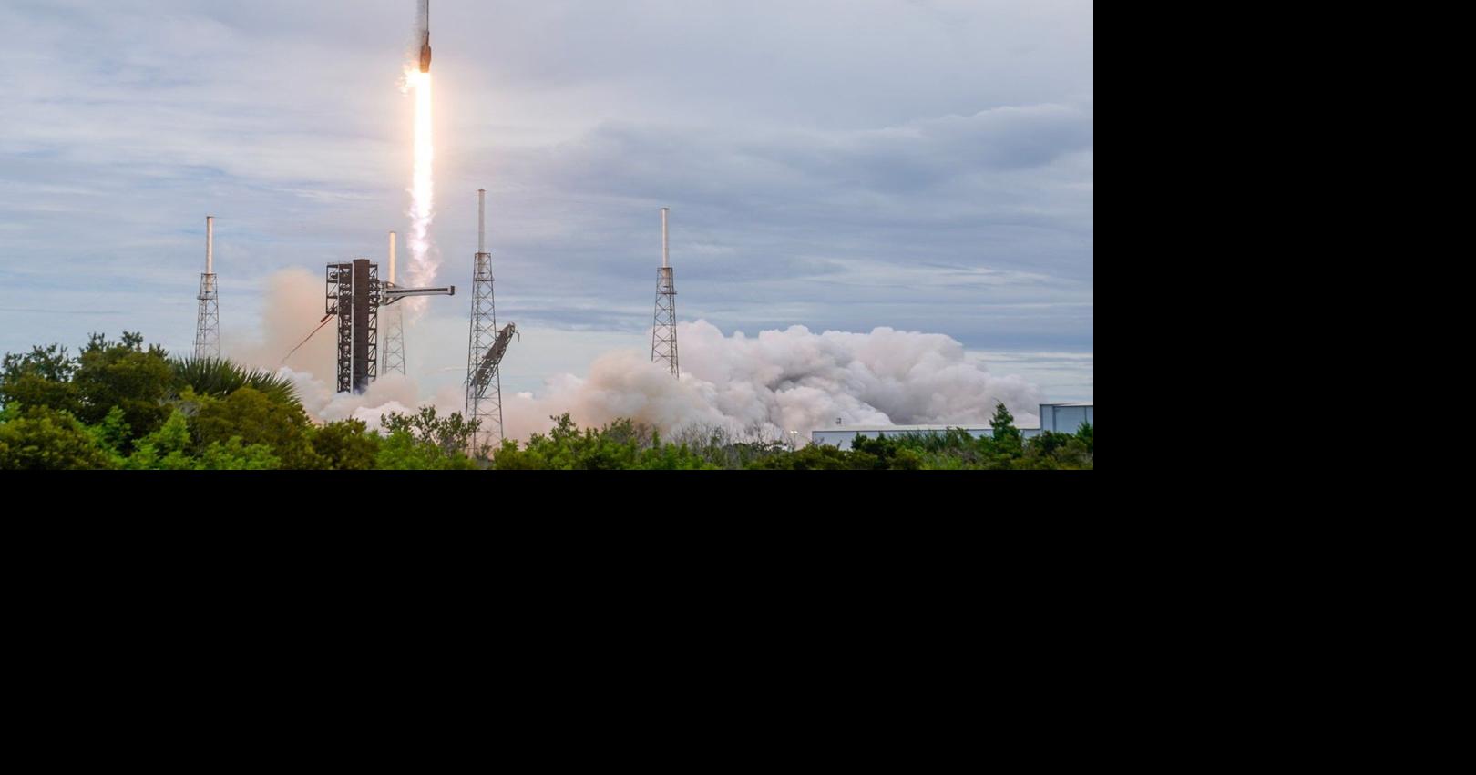 Elon Musk's SpaceX reports a profit and he hints at a possible merger with Tesla