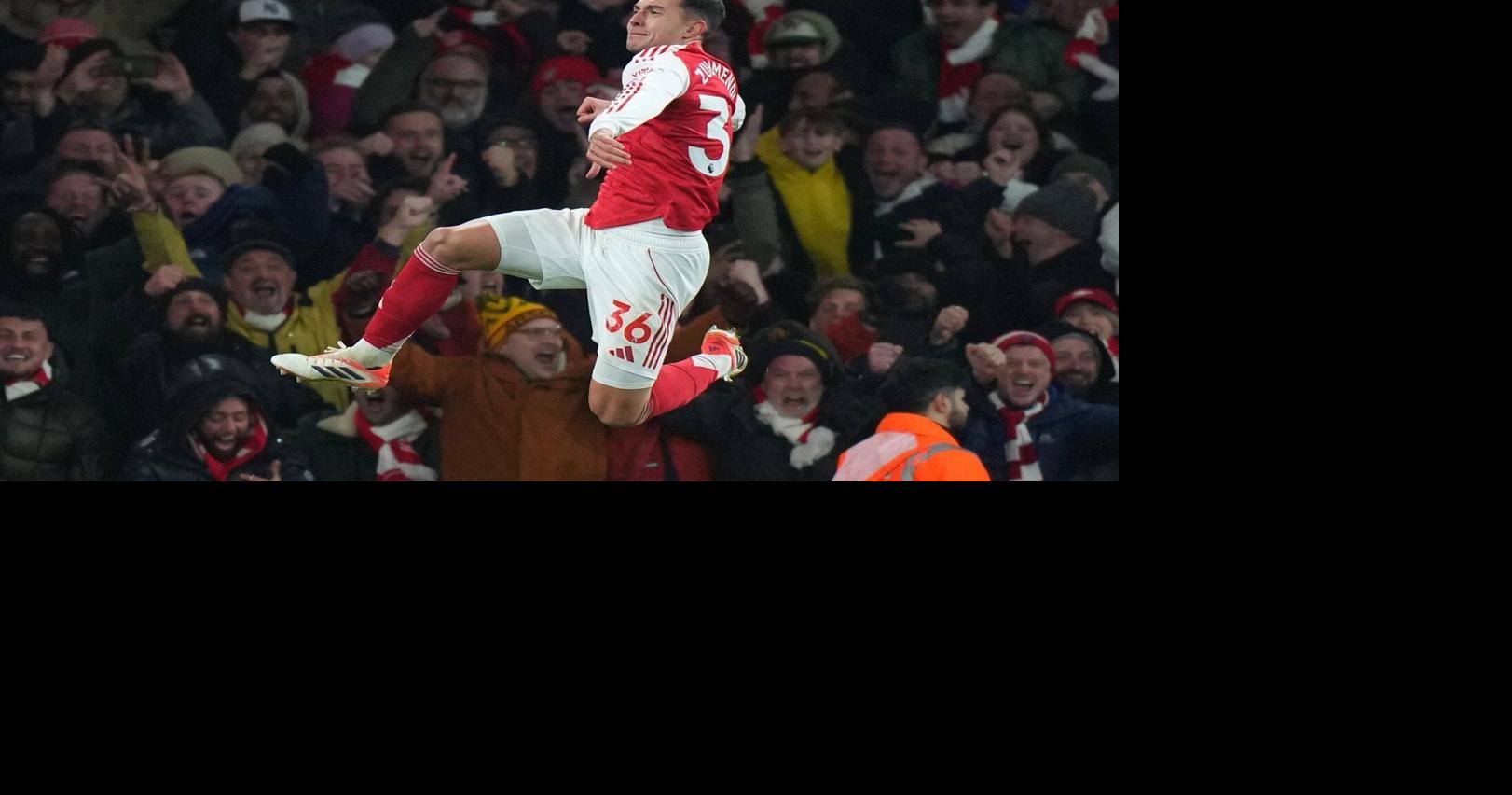 EPL scores: Arsenal will end the year top of the Premier League after 4-1 statement win over Villa