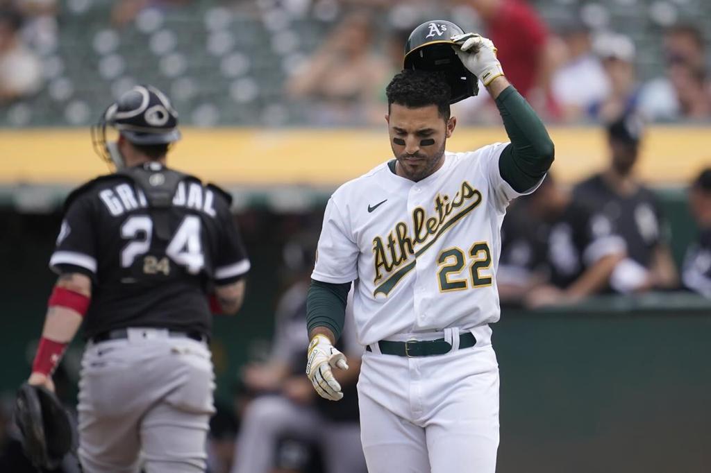 Andrus HR vs former team, surging Chisox 20 hits, rout A's