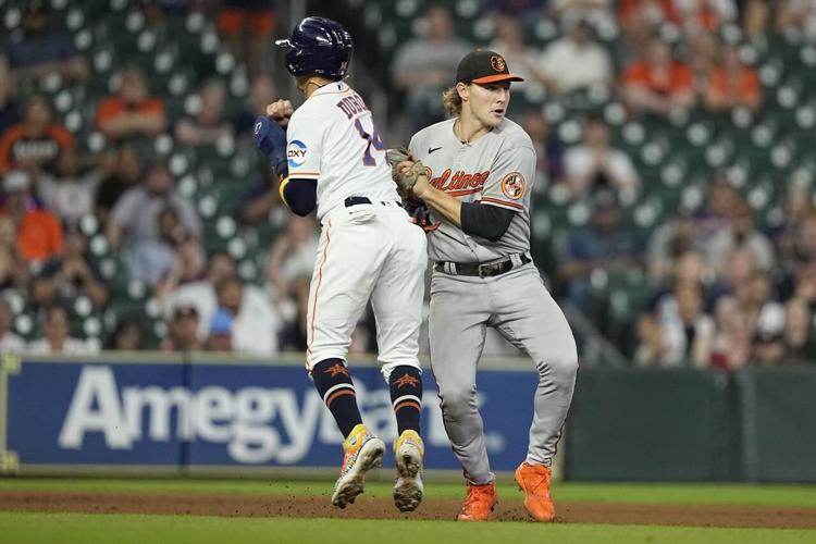 Hays’ two homers lead Orioles to 9-5 win over slumping Astros