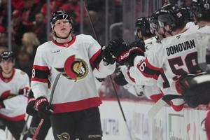 Carter Yakemchuk scores in NHL debut as surging Senators edge Red Wings 3-2