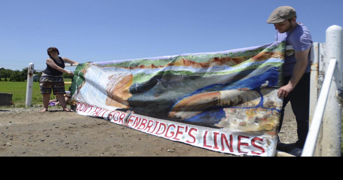 Enbridge protest: Clear out, court tells protesters