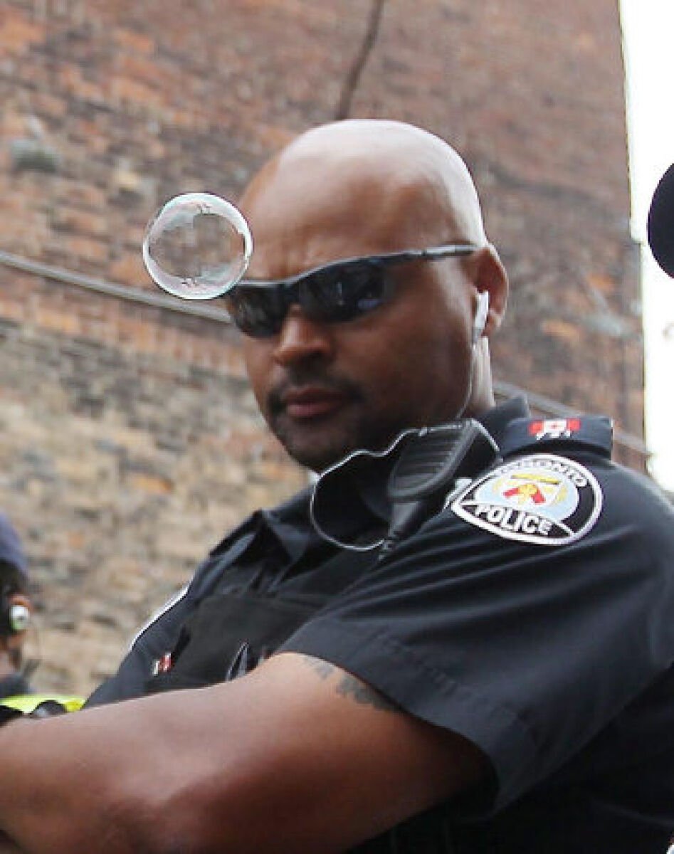 Officer Bubbles identified other Toronto officers to G20 watchdog