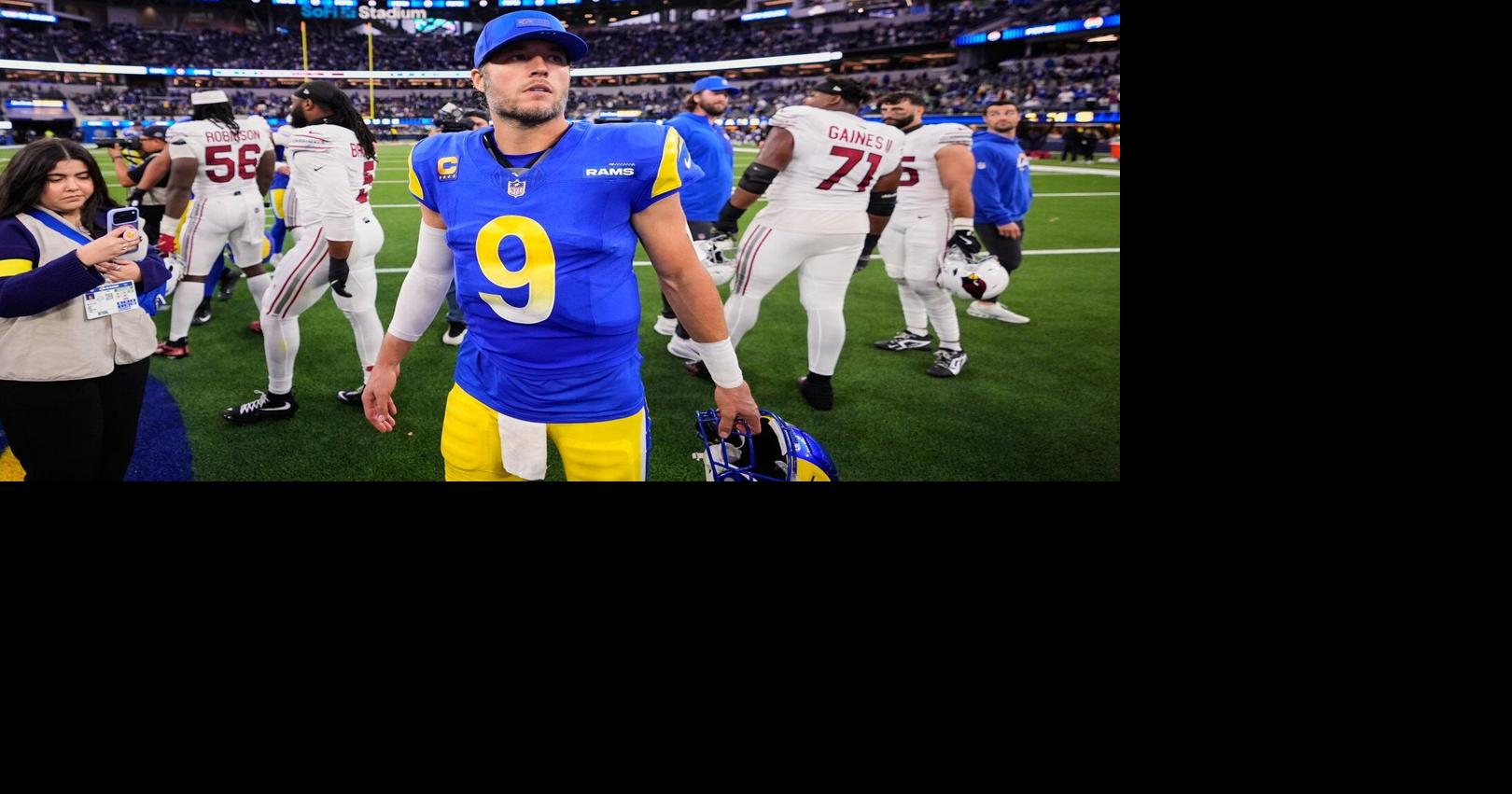 Stafford gets first nod for AP All-Pro. Garrett, Nacua and Smith-Njigba are unanimous choices