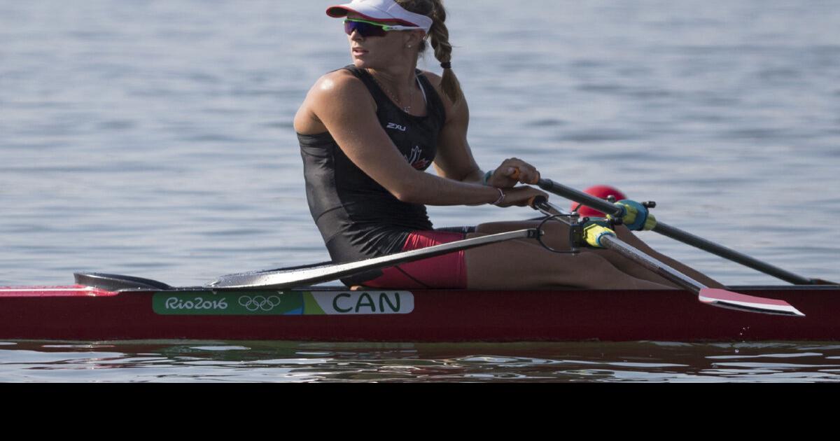 Canadian Carling Zeeman advances to rowing quarterfinals in windy