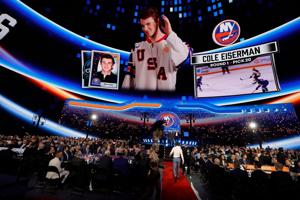 Islanders sign prospect Cole Eiserman to a 3-year entry level contract