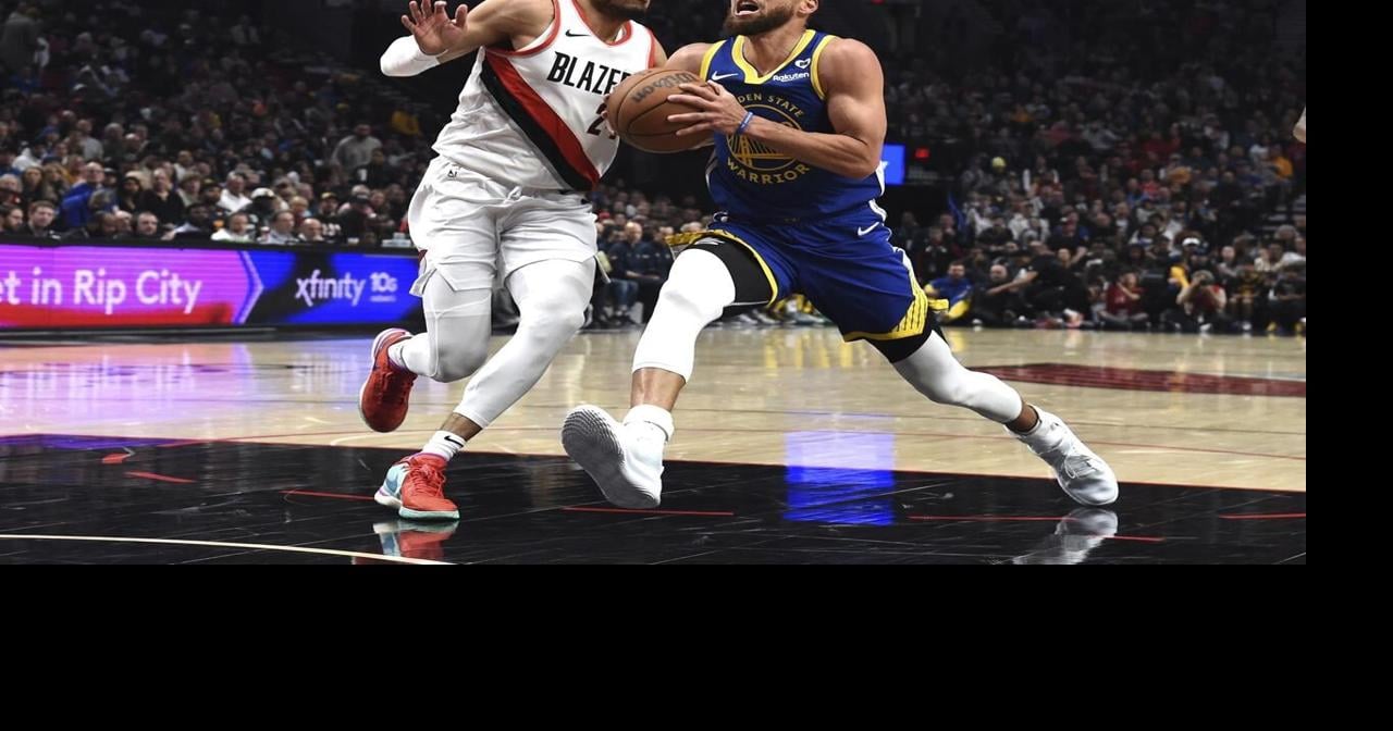 Stephen Curry has 22 points, Warriors rally to beat Trail Blazers 100-92