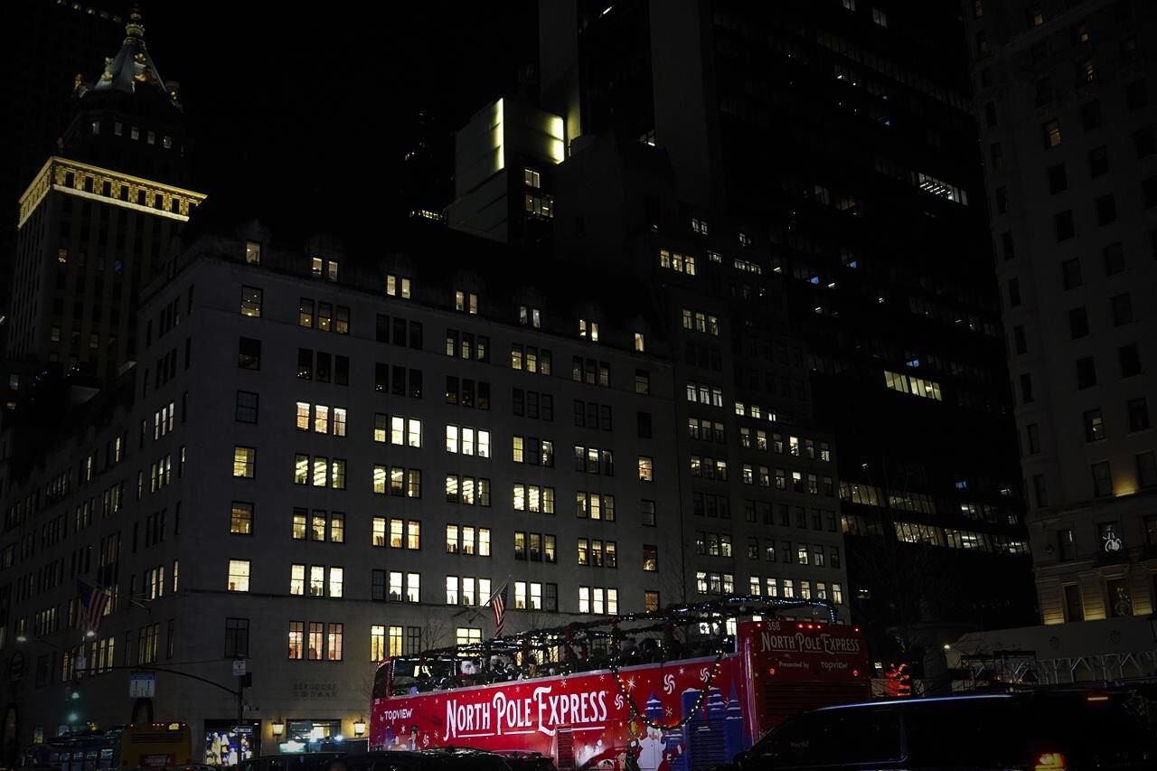 AP PHOTOS: The Iconic And Unconventional Sides Of Christmas In New York