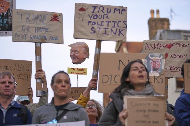 Trump's second state visit to UK meets with protests and arrests