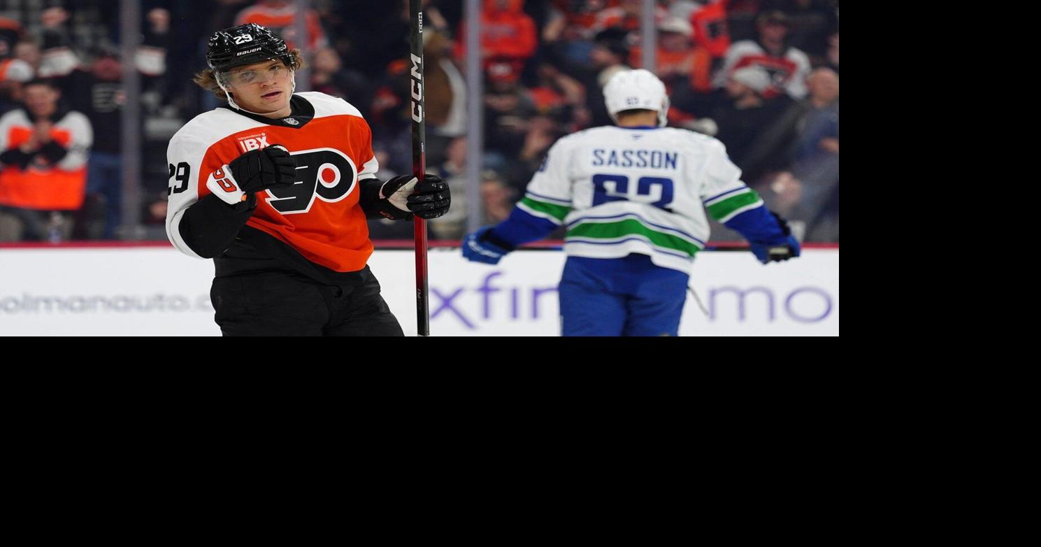 Grebenkin, Grundstrom lead Flyers to 5-2 win over Canucks