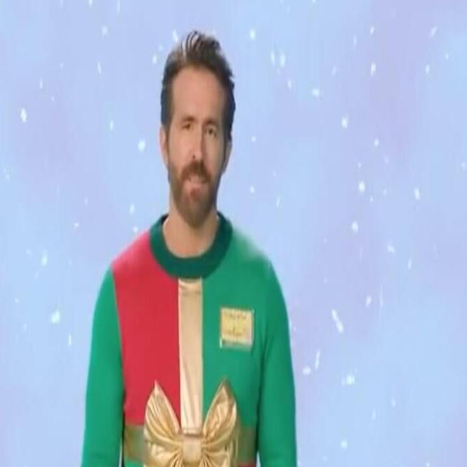 Ryan Reynolds ugly Christmas sweater for SickKids features Auston Matthews