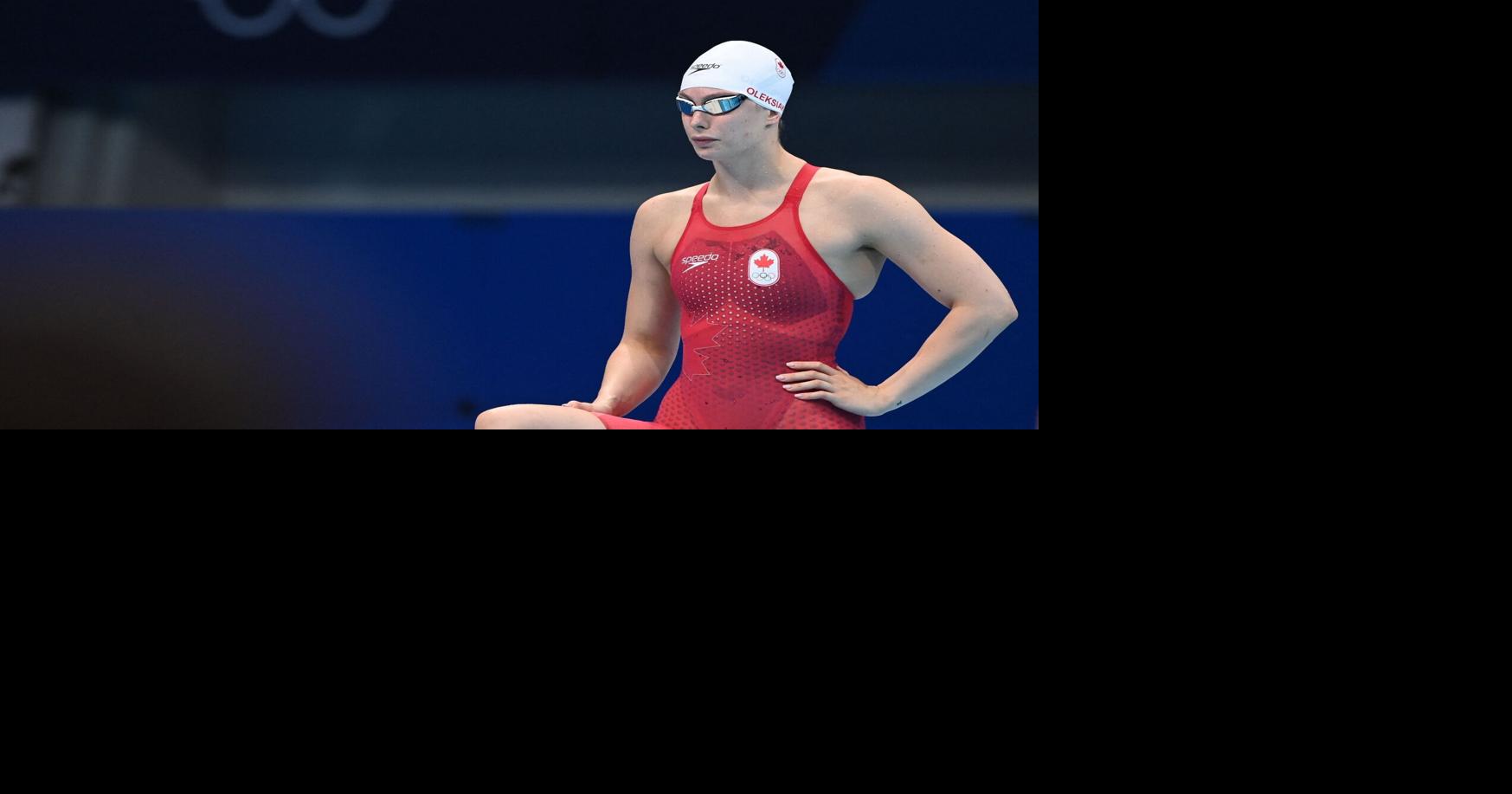 Banned swimmer Penny Oleksiak says she made a ‘genuine mistake’ and she’ll race in the Olympics again