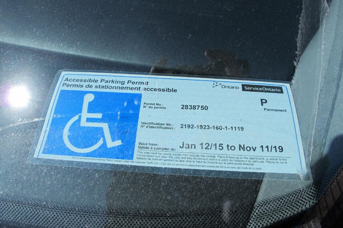 An expensive lesson on handicapped parking