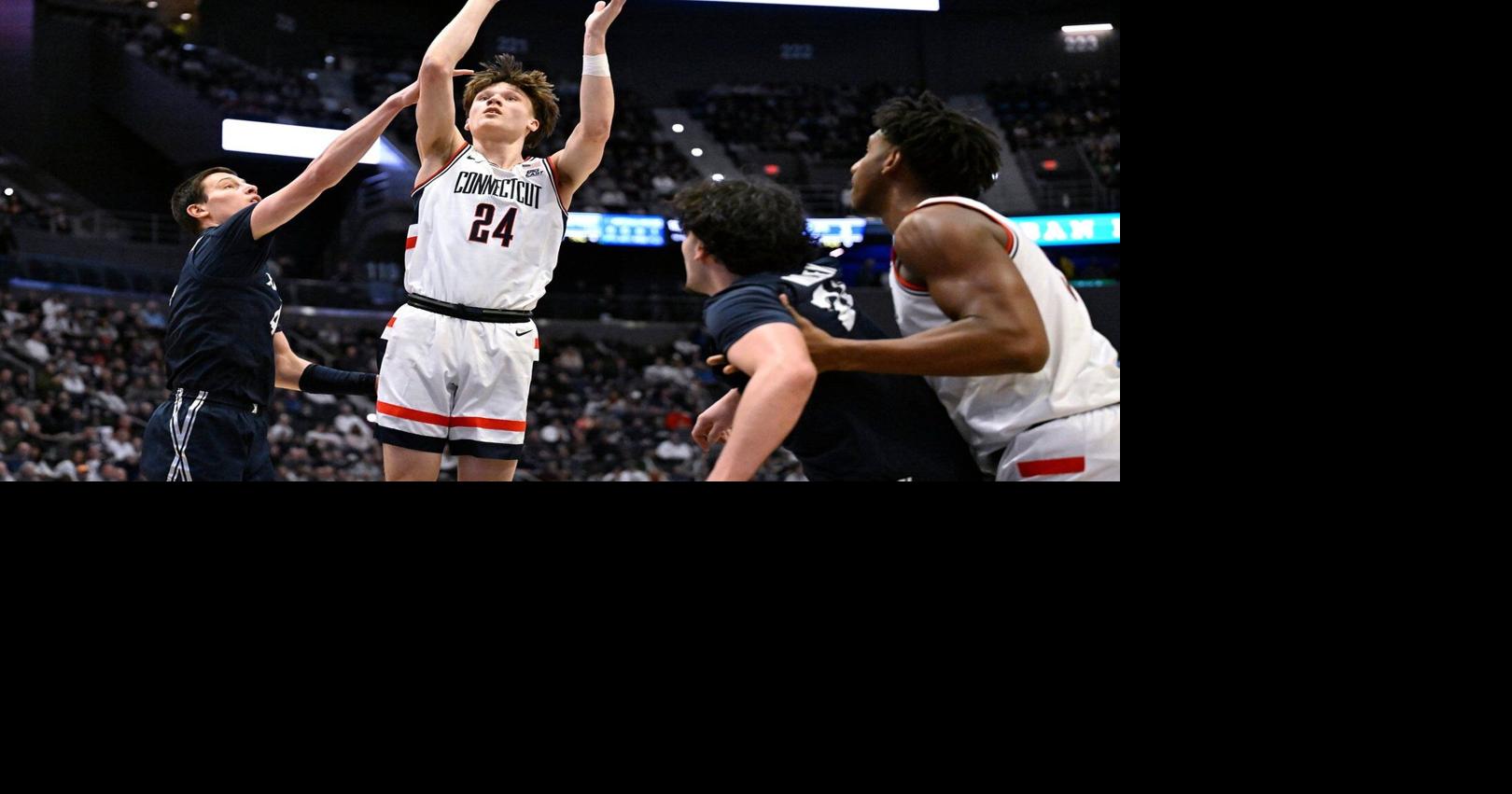 It’s business as usual as UConn freshman Braylon Mullins prepares to return home to Indiana