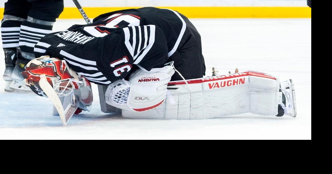 Devils goalie Kahkonen leaves game against Predators in first period ...