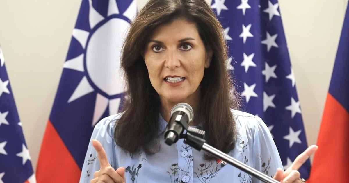 Nikki Haley in Taiwan says an isolationist policy is not healthy, while expressing support for Trump