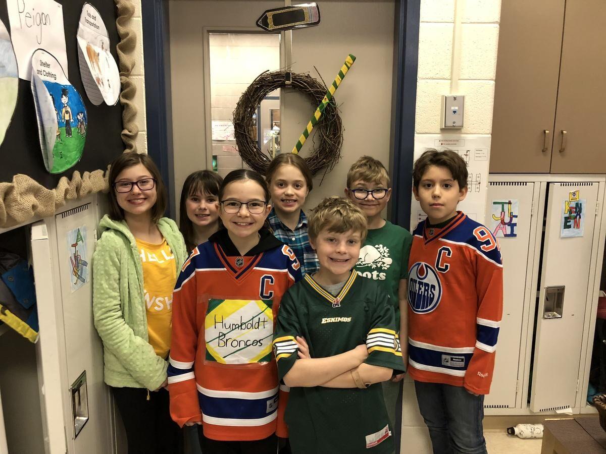 A sea of jerseys': Edmonton shows support for Humboldt Broncos with Jersey  Day