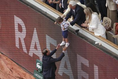 Rafal Nadal says he is content in retirement and hasn't picked up a racket in 6 months