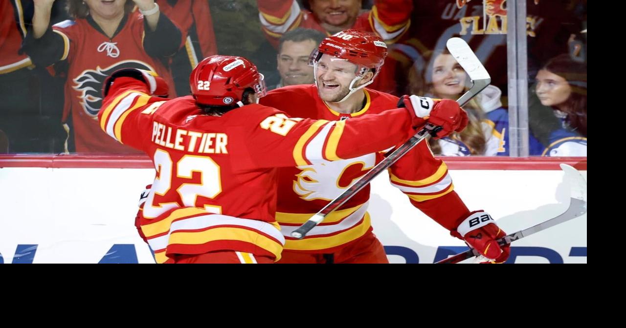 Pelletier takes advantage of first-line opportunity with Calgary Flames