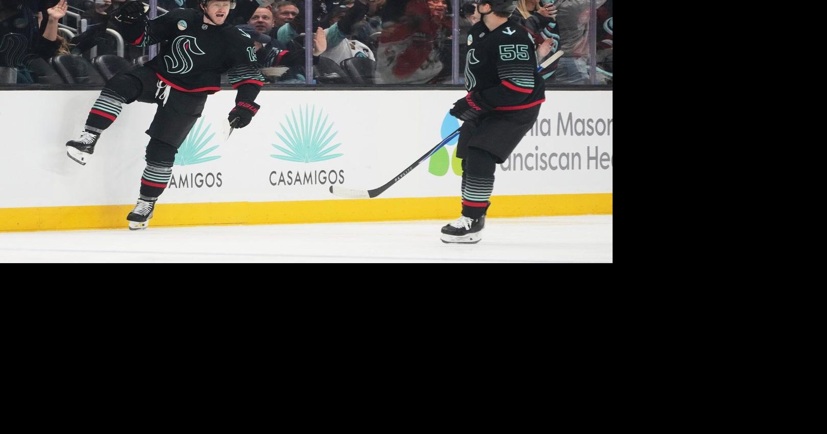 McCann has 2 goals and 2 assists to lead the Kraken to a 5-1 win over the Capitals