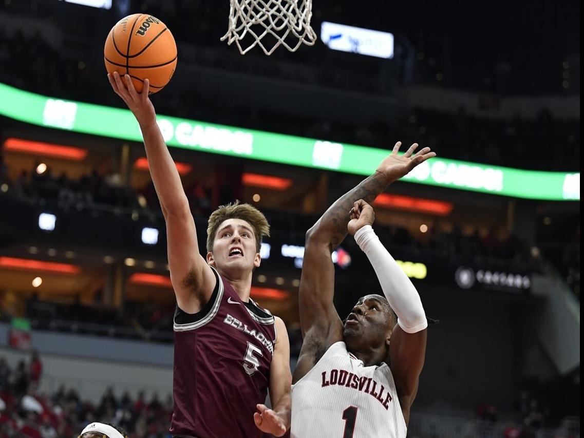 Tipton scores 21, Bellarmine holds off Louisville 67-66