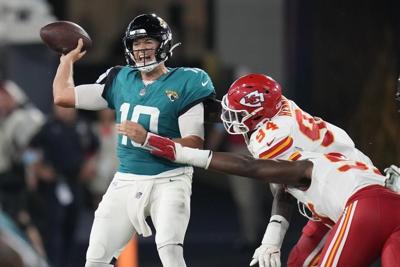 Mac Jones finds 'great joy in competition' as he vies for a backup role with his hometown Jaguars