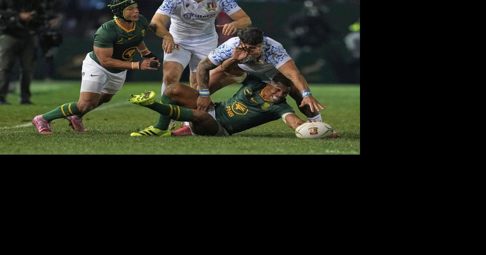 Springboks hold off Italy fightback by 42-24 at Loftus