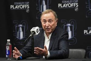 Expansion not discussed at the NHL's Board of Governors meeting, Gary Bettman says