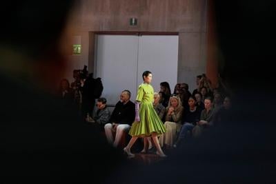 Prada's Milan runway offers the freedom to compose looks beyond fashion's conventions