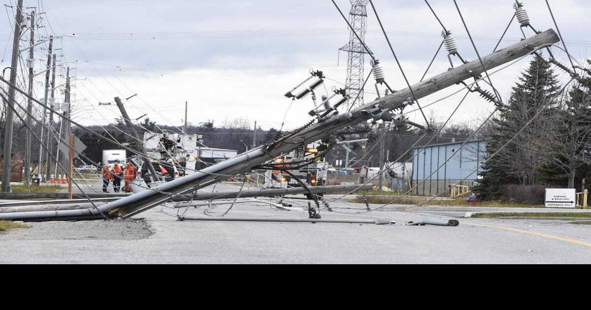 Ontario power outage and blackout