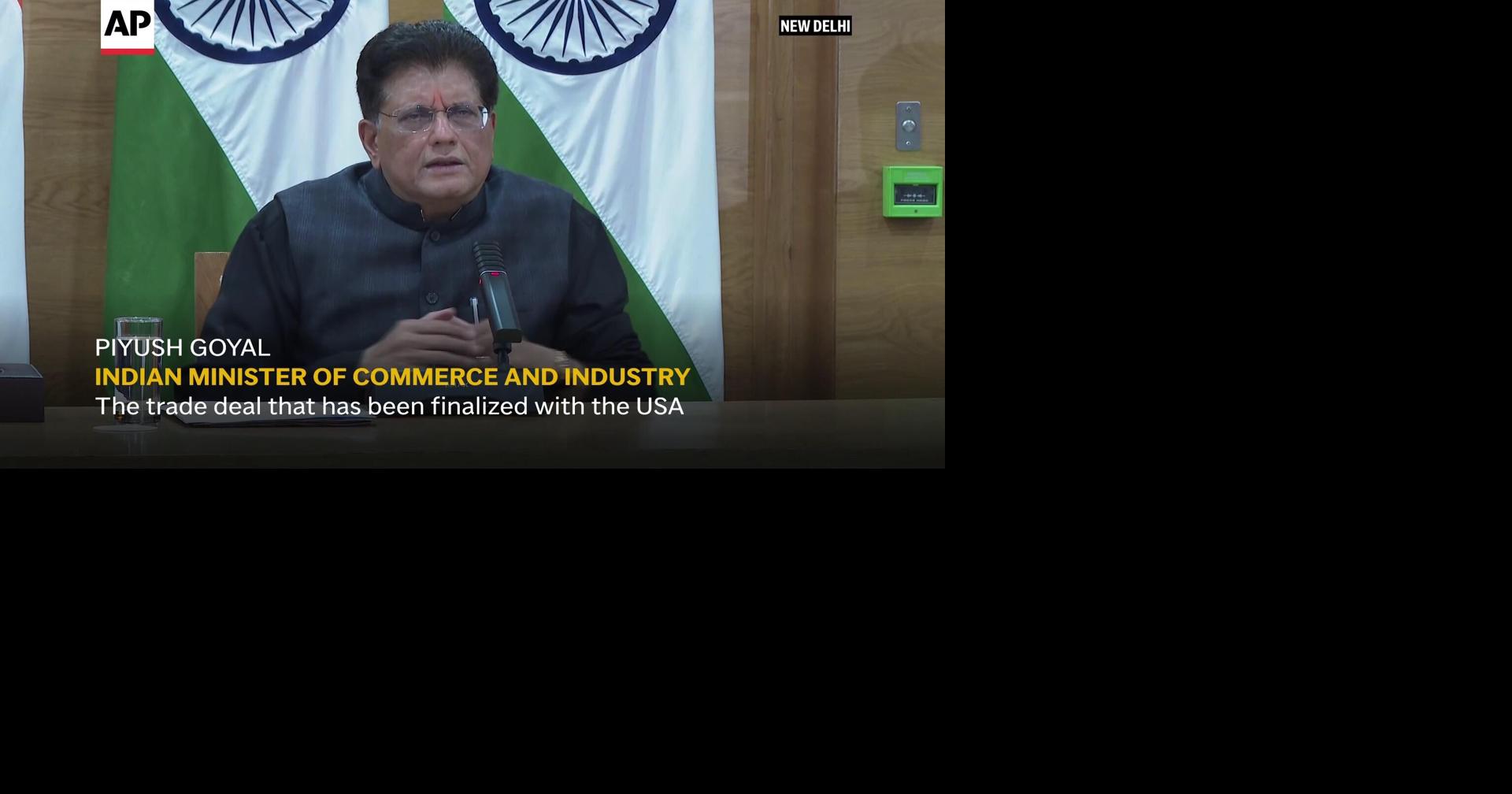 India’s Modi praised for US trade deal as opposition questions impact on agriculture