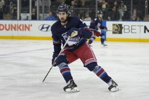 Shesterkin gets 5th shutout of season and Rangers top Blue Jackets 4-0 to move into playoff position