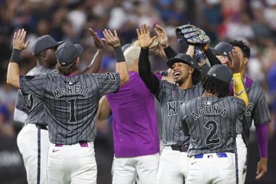 Back from the minors, Francisco Alvarez helps Mets rally past Angels for 7-5 win