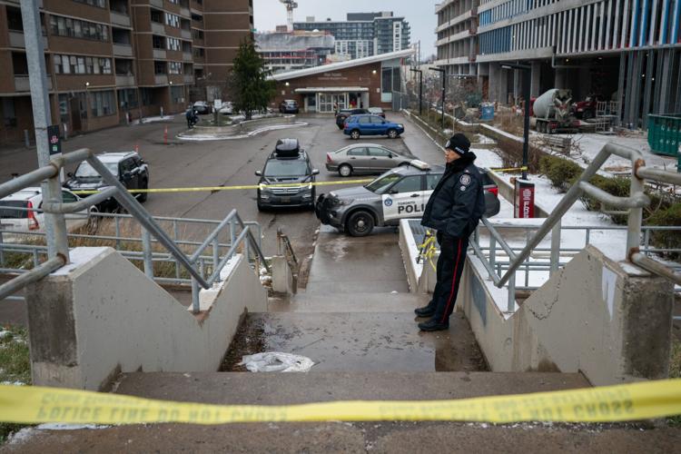 Man dead in police shooting at Danforth GO