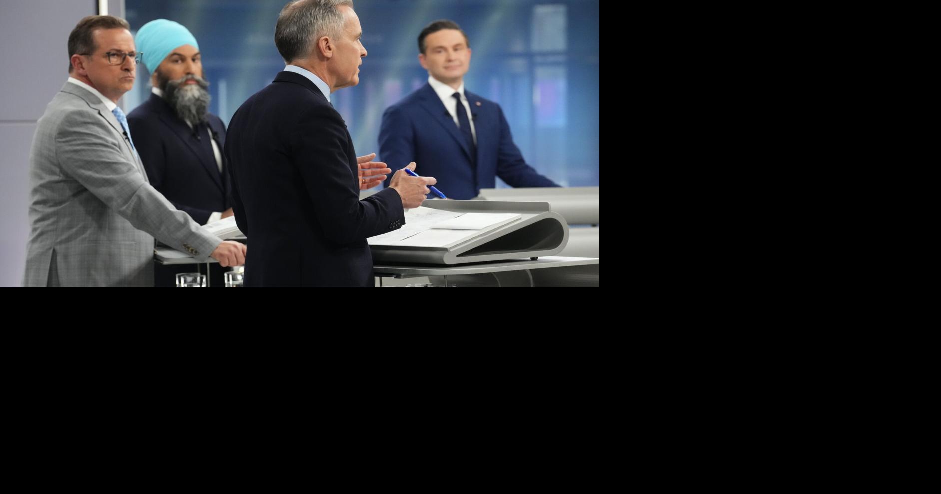 French debate live updates: Carney, Poilievre and other leaders spar in ...