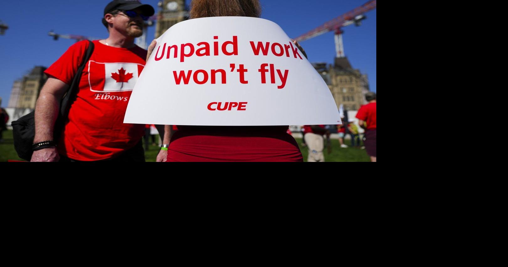 Ottawa needs more data to probe claims of unpaid work at airlines: minister