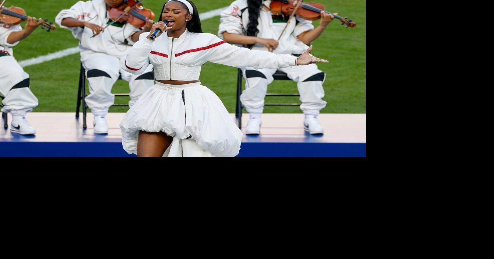 Stars set tone for Super Bowl, with Green Day's f-bomb and performances from Puth, Carlile and Jones